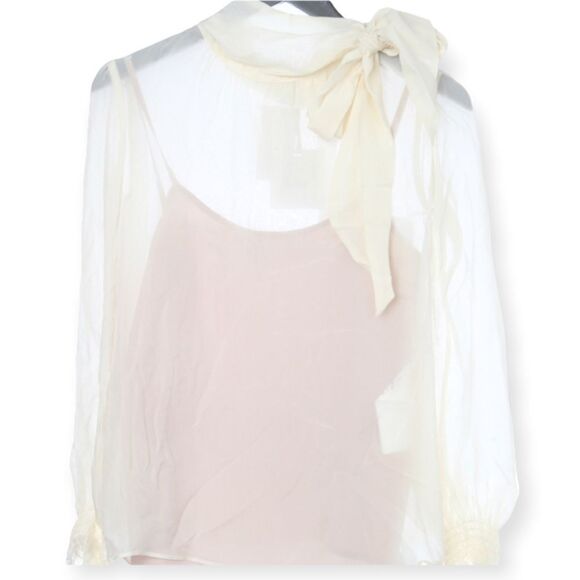 RED VALENTINO Silk Blouse - Picture 6 of 14